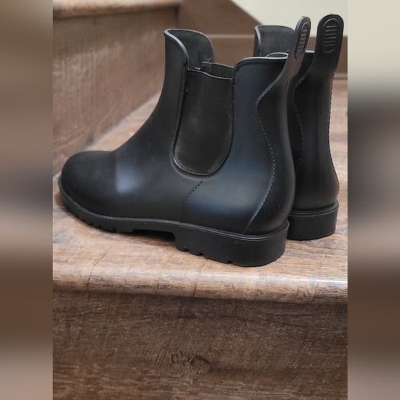 Chelsea-style ankle rain boots Sz 8.5 - Picture 4 of 7